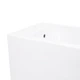 Биде напольное Qtap Tern QT1744003CW, керамика, белое глянцевое, 550x360x410 - изображение 5
