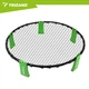 Игровой набор для мини волейбола Trizand Roundnet 90 см с 3 мячами и насосом для активного отдыха на пляже и в саду - изображение 7