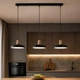 Подвесная LED люстра VALESO XI3342-3 черный + дерево,3000K, 4200K, 6000K - изображение 1