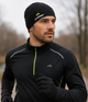 Шапка спортивная для бега полиэстер 90% эластан 10% Black - изображение 3