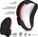 Лапи RDX FOCUS PAD T15 шкіряні чорні з піною EVA-LUTION One Size - зображення 7