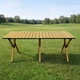Складной туристический стол Asson 120×60×45 см, коричневый - изображение 3