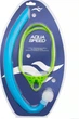 Дыхательная трубка для сноркелинга Aqua Speed Juno Junior силикон, поликарбонат синий, зеленый One Size - изображение 3