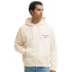 Худі JORCHAMBERI TYPO SWEAT HOOD Jack & Jones 12303031-Antique White XL Білий (5715913260292) - изображение 1