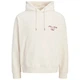 Худі JORCHAMBERI TYPO SWEAT HOOD Jack & Jones 12303031-Antique White M Білий (5715913260278) - изображение 7