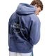 Худі JORCHAMBERI TYPO SWEAT HOOD Jack & Jones 12303031-Crown Blue XL Фіолетовий (5715913260308) - изображение 2
