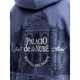 Худі JORCHAMBERI TYPO SWEAT HOOD Jack & Jones 12303031-Crown Blue XL Фіолетовий (5715913260308) - изображение 6