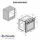 Духова шафа електрична Minola EOD 6804 INOX - зображення 7