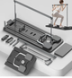 Тренажер для пилатеса Reformer MM3000 106×41 см до 200 кг складной с эспандерами таймером Фитнес-доска для всего тела Домашняя платформа для пресса мышц кора - изображение 7