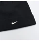 Шапка Nike Peak Standard Cuff L Swoosh Beanie ONE SIZE Чорний FB6527-010 - изображение 2