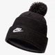 Шапка Nike U Nsw Cuffed Beanie Fut Pom ONE SIZE Чорний DA2022-010 - изображение 1