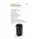 Портативна Bluetooth колонка HOPESTAR P65 Pro 50W USB, TF-карта, AUX Grey - зображення 3