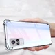 Прозрачный чехол для Vivo V21E с усиленными углами с защитой камеры противоударный - изображение 4
