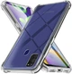 Чехол для Samsung Galaxy A21 с бронь углами и бортами выше экрана прозрачный - изображение 1
