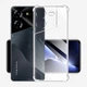 Противоударный чехол для Tecno Pova 5 (LH7n) прозрачный, усиленные углы с защитой камеры, TPU - изображение 2