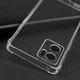 Чехол для OnePlus Nord N20 SE прозрачный с бронь углами с защитой камеры противоударный (борта выше экрана) - изображение 3
