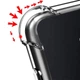 Чехол для Motorola G54 Power с бронь углами и бортами выше экрана прозрачный с защитой камеры - изображение 4