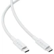 Кабель Acefast C18-03 Type-C — Type-C 60W 1.2 м плетеный белый - изображение 4