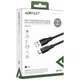 Кабель Acefast C8-04 USB — Type-C 3A 1.2 м плетений чорний - зображення 2
