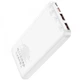 Повербанк Hoco J101 Astute 10000 mAh PD 20W QC 22.5W 2xUSB Type-C білий - зображення 3