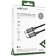 Кабель Acefast C12-03 Type-C — Type-C 60W, 1.2 м, плетений, чорний - зображення 5