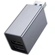 USB-хаб Hoco HB54 3 в 1 на 2xUSB 2.0 та USB 3.0 алюмінієвий - зображення 2