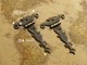Петля фигурная декоративная 114х70 мм Античная бронза (D-075-11) - изображение 1