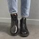Женские зимние ботинки из натуральной кожи ITstyle Черные 40 26 см (031-АМ) - изображение 5