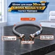Шланг для воды 30см ВВ GROSS Neylon 1/2" гибкая подводка - изображение 2