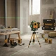 Лазерный нивелир DeWalt 3D 4D аккумуляторный уровень 16 линий зеленый луч 360 градусов 25 м точность ±0,2 мм 2 батареи 5 А·ч штатив магнитный кронштейн пульт кейс для строительства ремонта отделки - изображение 4