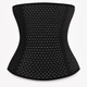 Утягивающий пояс-корсет WAIST BAND 2XL черный для коррекции фигуры с 4 металлическими ребрами - изображение 7