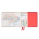 Дневник датированный 2027 Leo planner City A6 352 страницы красный (252762) - изображение 8