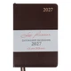 Дневник датированный 2027 Leo planner Aldento A5 368 страниц коричневый (252733) - изображение 1