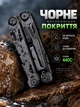 Мультитул Multi Tool MQ071 28 в 1, універсальний багатофункціональний кишеньковий мультиінструмент, складаний туристичний ніж з плоскогубцями, кусачками, пилкою, ножицями, викрутками, 11 бітами, 2 лезами та чохлом 548854527 - зображення 11