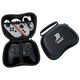 Универсальный чехол Jemdo для игровых контроллеров PS5/PS4/Xbox/Switch Pro2, жесткий защитный чехол с противоударной конструкцией, черный. - изображение 4