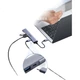 USB-концентратор UNITEK Type-C — USB 3.0, 4-портовая док-станция расширения, совместимая с MacBook, компьютерами Neo, телефонами, планшетами, адаптерами для внешних клавиатур и мышей, USB-док-станция расширения. - изображение 3