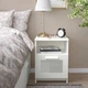 Тумбочка біля ліжка, біла, 39x41x53 см IKEA BRIMNES 102.349.42 - зображення 2