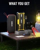 Пускозарядний пристрій Gooloo GP4000, 24000 mAh (Jump Starter Yellow, бустер для авто) - изображение 3