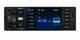 Автомагнитола 1din с экраном 4 дюйма 4x50W сенсорная usb блютуз магнитола в машину FM радио bluetooth совместима с авто камерой заднего вида FANTOM FP-4060 Black/Green - изображение 2