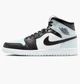 Кроссовки мужские Jordan Air Jordan 1 Mid Mens Shoes Black/White 42 Чорний, Білий DQ8426-002 - изображение 1