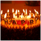 Свечи для торта парафиновые разноцветные высота 5 см в наборе 4 шт Буквы Happy Birthday SQ-26095 - изображение 3