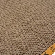 Когтеточка волна для котов Catnip PURLOV 22037 из гофрокартона горизонтальная 43х22.5х4 см для стачивания когтей и отдыха питомца - изображение 9