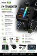 FM-трансмітер Hoco E89 (Type-C PD30W+USB-A 15W) (Bluetooth 5.4 \ колір чорний) - зображення 1
