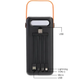 Power Bank AND YM-638 CX 100000 мАг Повербанк із сонячною батареєю вбудованими кабелями і ліхтариком - зображення 2