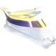 Очки для плавания стартовые зеркальные Swans, прозрачно-желтые - изображение 3