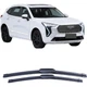 Стеклоочистители Aoye для Haval Chulian 2021-2022 годов выпуска, специальная безрамочная конструкция, щетки стеклоочистителя оригинального размера, комплект из 1 пары, 24" + 16" - изображение 3