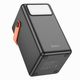 Павербанк с быстрой зарядкой и фонарем Hoco 100000mAh J142/6USB/2Type-C/22,5W/PD20W Черный - изображение 5
