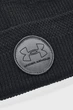 Чоловіча чорна шапка UA Driver Pom-BLK Under Armour OSFM 1373107-001 - изображение 3