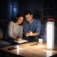 Аварийный LED светильник аккумуляторный 2400 мАч, 60 SMD, HG-7628 - изображение 5