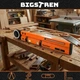 Угломер-линейка Bigstren 27309 — 3в1, алюминиевый, 500 мм, угол 0–270°, 2 уровня и карандаш - изображение 2